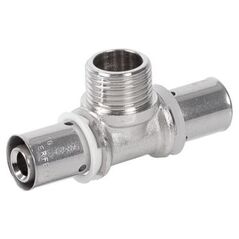 Perfexim Trójnik zaprasowywany wkrętny 739 16xG1/2x16 Z (62-739-1615-000)