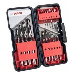 Wiertło Bosch do metalu HSS walcowe 1,5 2 7 4,5 4 5,5 5 1 3 2,5 3,5 6 10 8 9mm zestaw (2608577350)