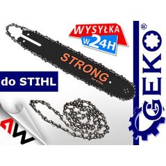 Geko prowadnica 14"3/8`+2x łańcuch 050 50 (G74011)