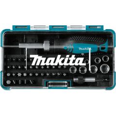 Makita zestaw bitów i nasadek z grzechotką 47 elementów (B-36170)