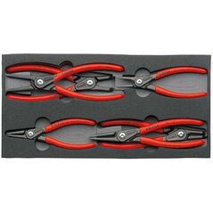 Knipex Szczypce segera do pierścieni osadczych zestaw 6szt. - 002001V02