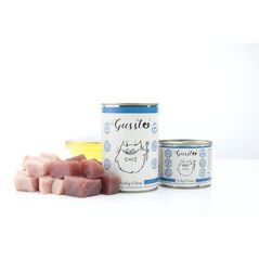 GUSSTO Karma w puszcze dla kota z indykiem i tuńczykiem Fresh Turkey Tuna 400g