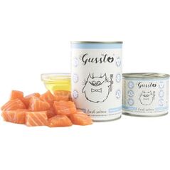 GUSSTO Fresh Salmon puszka z łososiem 375g
