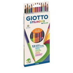 Giotto Kredki Stilnovo dwustronne 18 kolorów (273986)