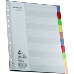 Titanum PrzekĹ‚adka A4 10 kolorĂłw