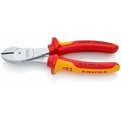 Knipex 74 06 180 high leverage diagonal cutter - 7406180