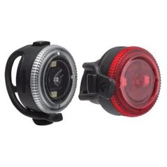 Blackburn Zestaw lampki CLICK przód 20 lumenów, CLICK tył 4 lumeny czarne (BBN-7085182)
