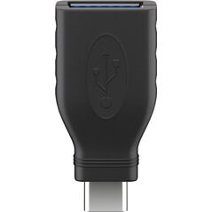 Adapter USB Goobay USB-C - USB Czarny  (45395)