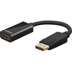 Adapter AV Goobay DisplayPort - HDMI czarny (67881)