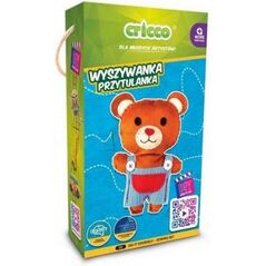 Cricco Wyszywanka-Przytulanka Miś (283800)