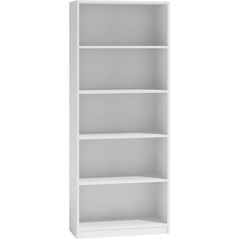 Topeshop Regał 60cm półka szafka książki segregatory biały (R60 BIEL)