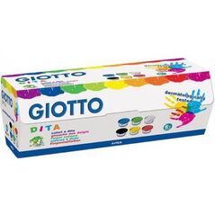 Giotto Farba Do Malowania Palcami Giotto Finger Paint 6x100ml