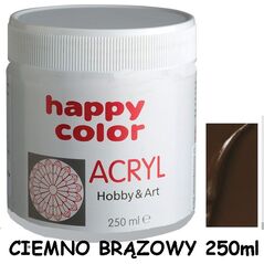 Happy Color Farba akrylowa 75 ml ciemnobrązowy (7370 0075-75)