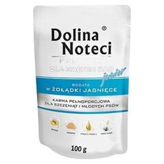 Dolina Noteci Pies Junior żołądki jagnięce saszetka - 100g