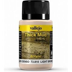 Vallejo Thick Mud - Light Brown 40 ml