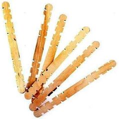 Titanum Patyki drewniane 50szt. 114x1x2mm