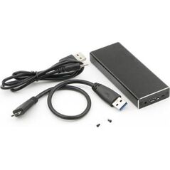 Kieszeń MicroStorage Macbook Air/Pro 12+16pin - USB 3.0 (MSUB2340)