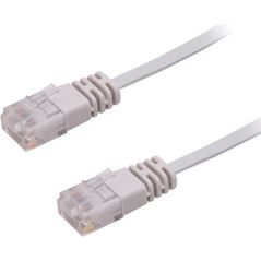 MicroConnect Patchcord płask U/UTP CAT6 0.50m Szary (V-UTP6005-FLAT)