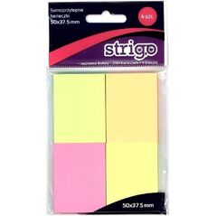 Strigo Karteczki samoprzylepne 50x38mm 200K STRIGO