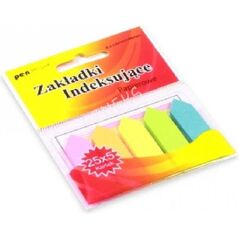 Polsirhurt Zakładki indeksujące ZI-01 papierowe 5x25 12mmx45mm