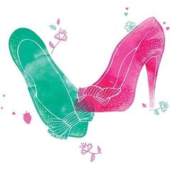 Clear Creation Karnet Swarovski kwadrat Buty (CL2609)