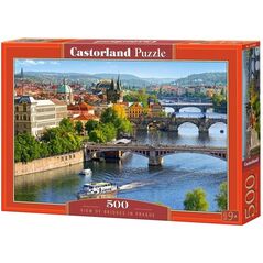 Castorland Puzzle 500 View of Bridges in Prague