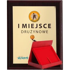 Victoria Sport Dyplom z tworzywa sztucznego z laminatem colour touch + etui 275x220 mm