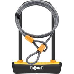 OnGuard Zapięcie rowerowe U-Lock Neon pomarańczowe 10x1200 mm (8154OR)