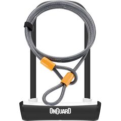 OnGuard Zapięcie rowerowe U-Lock Neon białe 10x1200 mm (8154WH)