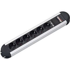 Listwa zasilająca Bachmann Bachmann PRIMO 331.010 - black / silver - 6 port