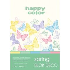 Happy Color Blok techniczny A5 20k kolorowy