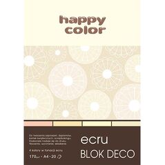 Happy Color Blok techniczny A5 20k ecru