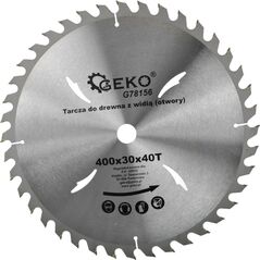 Geko tarcza do drewna 400x30x40T otwory (G78156)