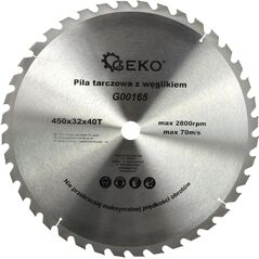 Geko tarcza do drewna 450x32x40T (G00165)