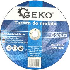 Geko tarcza do metalu 230x2,0 (G00023)