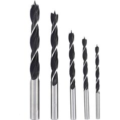 Wiertło Geko Kpl.5szt.wierteł do drewna 4-10mm(200)