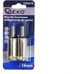 Wiertło Geko Wiertło koronowe diamentowe do gresu 16mm (2/50)