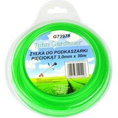 Geko Żyłka do podkaszarki pięciokąt 3,0mmx30m (40)