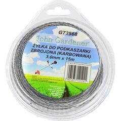 Geko Żyłka do podkaszarki zbrojona(karbowana) 3,0mmx15m(80)