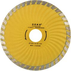 Geko Tarcza diam.125mm turbo plus PROFI (200):