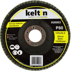 Geko Tarcza listkowa lamelkowa 125mm P80 (K00003)
