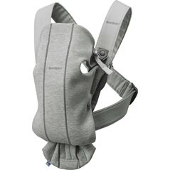 BabyBjorn BABYBJÖRN - Baby Carrier MINI 3D Jersey, Light Grey