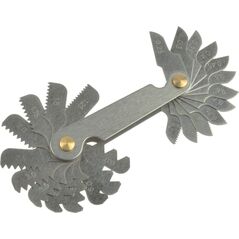 Geko Miernik gwintu- Gwintomierz 24cz. M0.25-6mm (100/200) (G02737)
