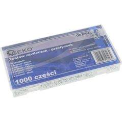 Geko zestaw zawleczek, przetyczek, 1000 sztuk (G02804)
