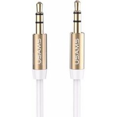 Kabel Usams Jack 3.5mm - Jack 3.5mm 1m biały (YP102)
