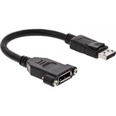 Kabel InLine DisplayPort - DisplayPort 0.2m czarny (17100I)