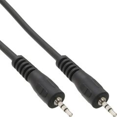 Kabel InLine Jack 2.5mm - Jack 2.5mm 1m czarny (99936H)