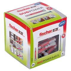 Fischer Kołek uniwersalny z wkrętem krzyżowym 8 x 65mm 25szt. (538256)