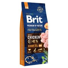 Brit Premium By Nature Senior S+M Small + Medium 3kg