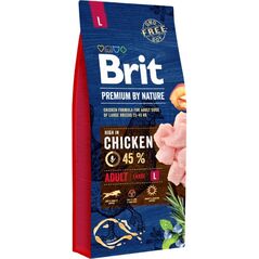 Brit Premium By Nature Adult L Large 15kg